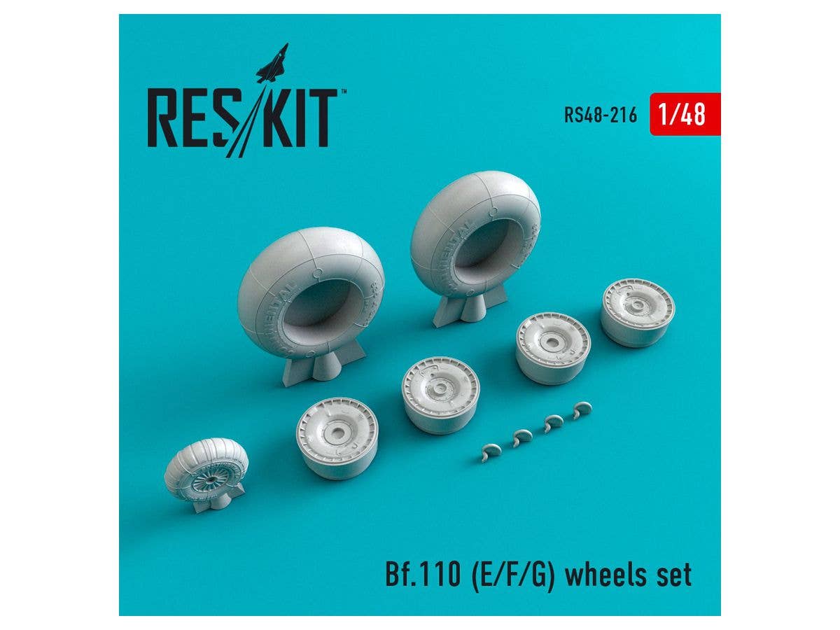 1/48 Bf110E/F/G ホイールセット