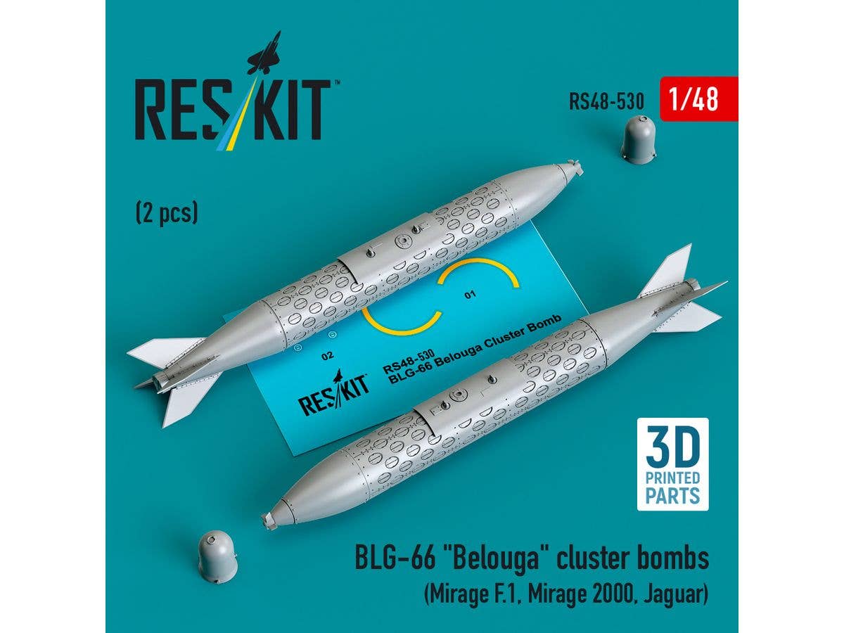 1/48 BLG-66 ベルーガ クラスター爆弾 (2個)