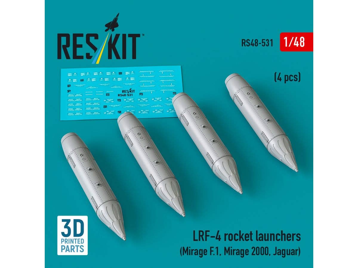 1/48 仏空軍 LRF-4 ロケット弾ポッド (4個入)
