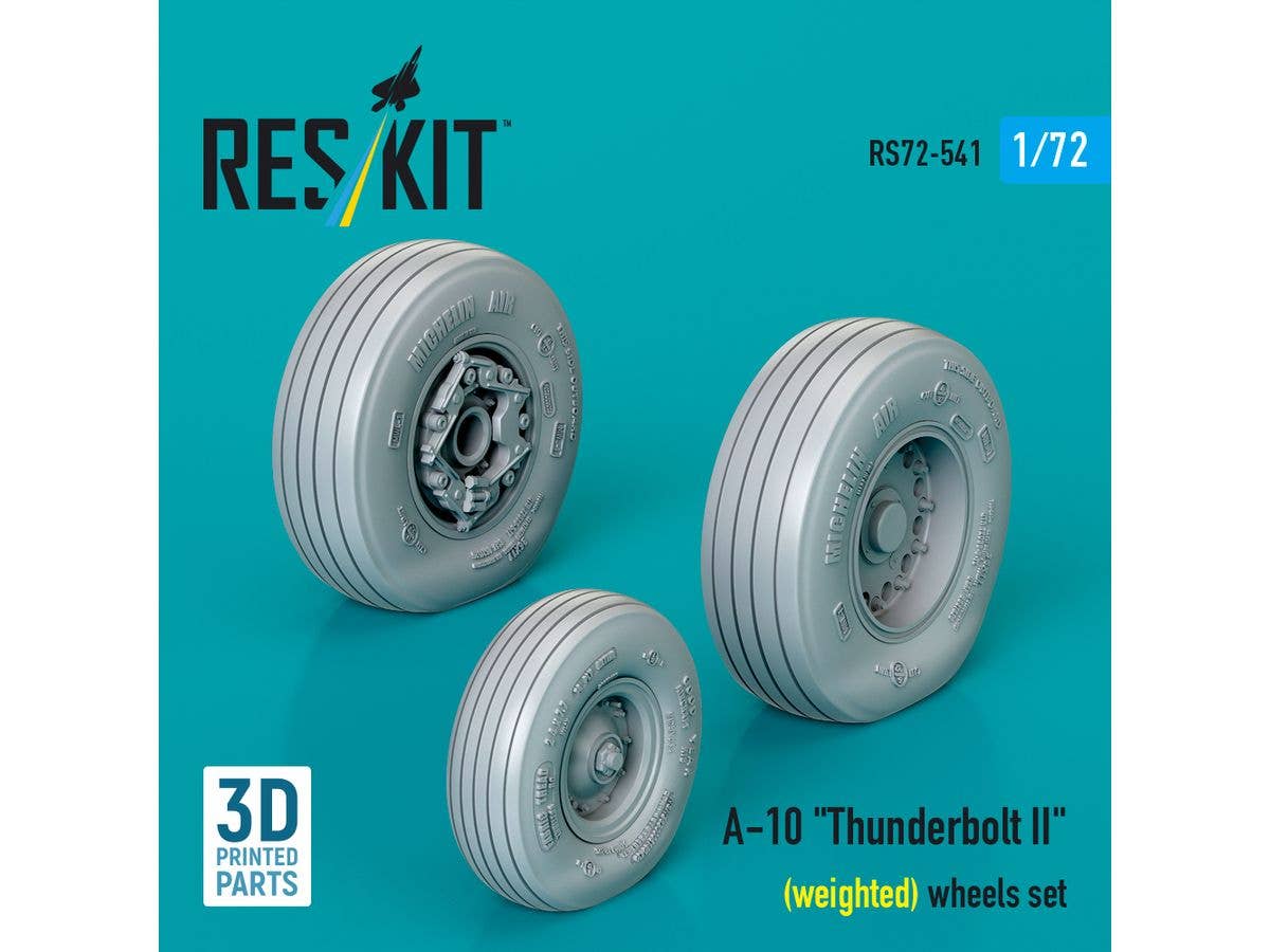 1/72 A-10 サンダーボルトII自重変形ホイール