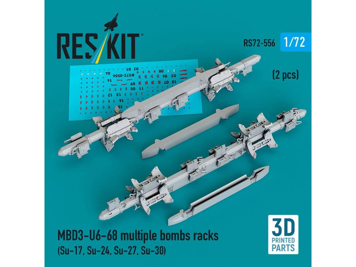 1/72 現用ロシア空軍 MBD3-U6-68 爆弾架 (2個入)