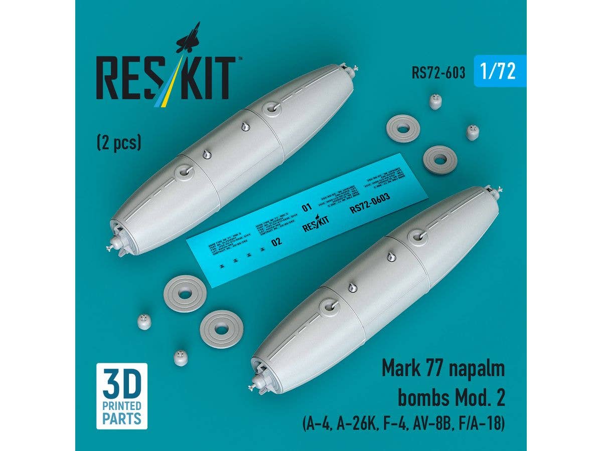 1/72 Mark 77 Mod.2 ナパーム弾 (2個入)