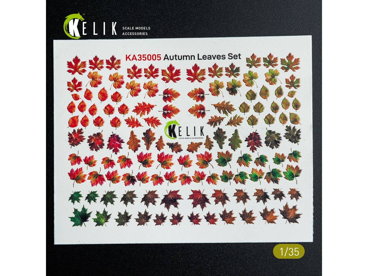 1/35 枯葉 3Dデカールセット 1