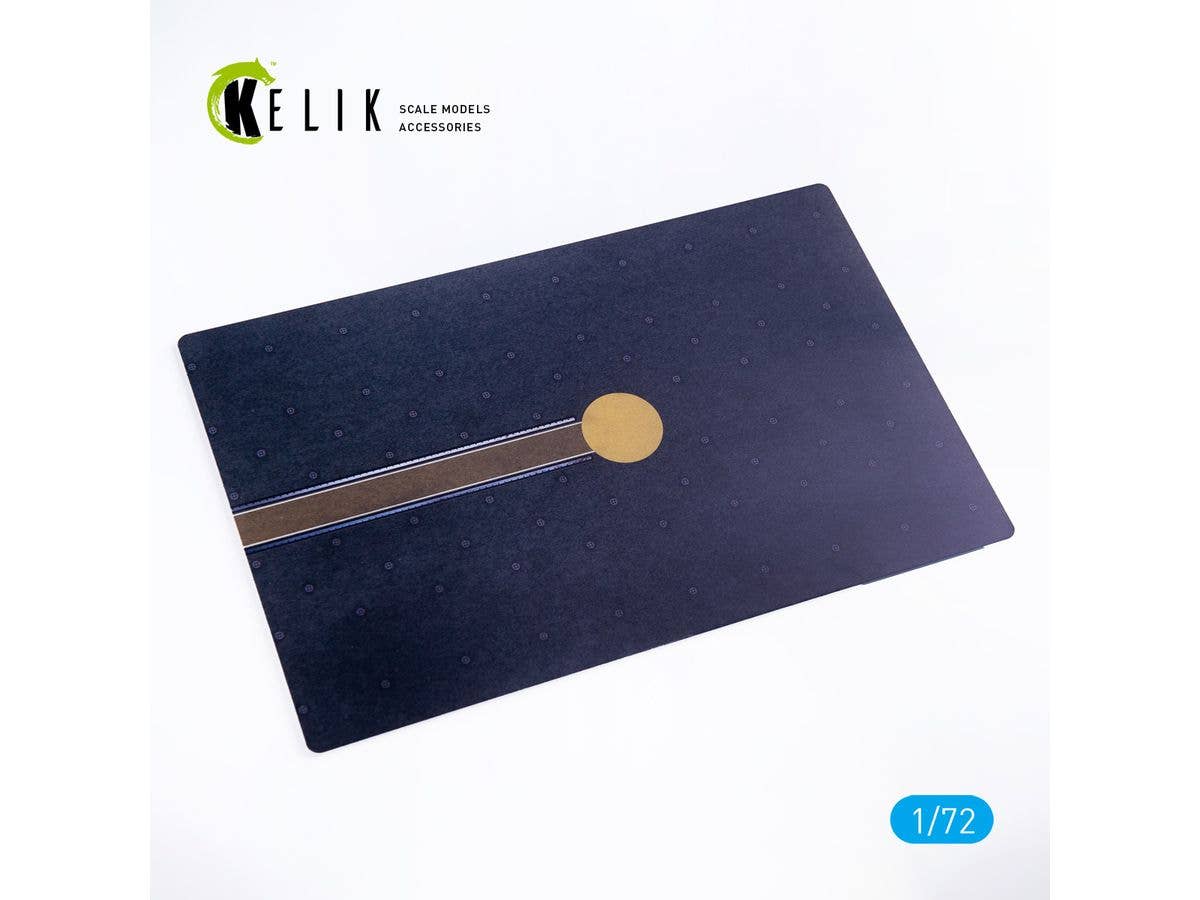 1/72 フランス海軍 D-650 アキテーヌ航空甲板 280 x 180mm