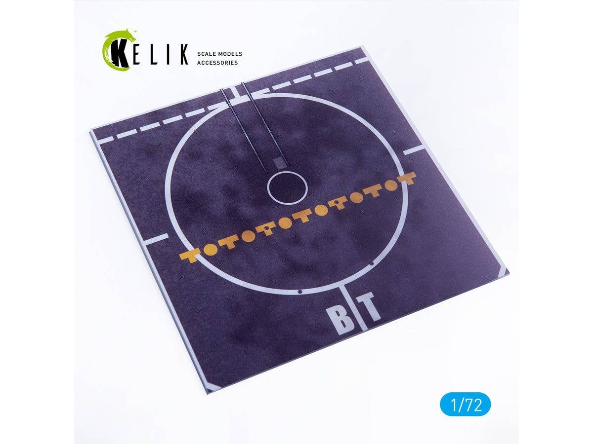 1/72 フランス海軍 D-655 ブルターニュ航空甲板 240 x 240mm