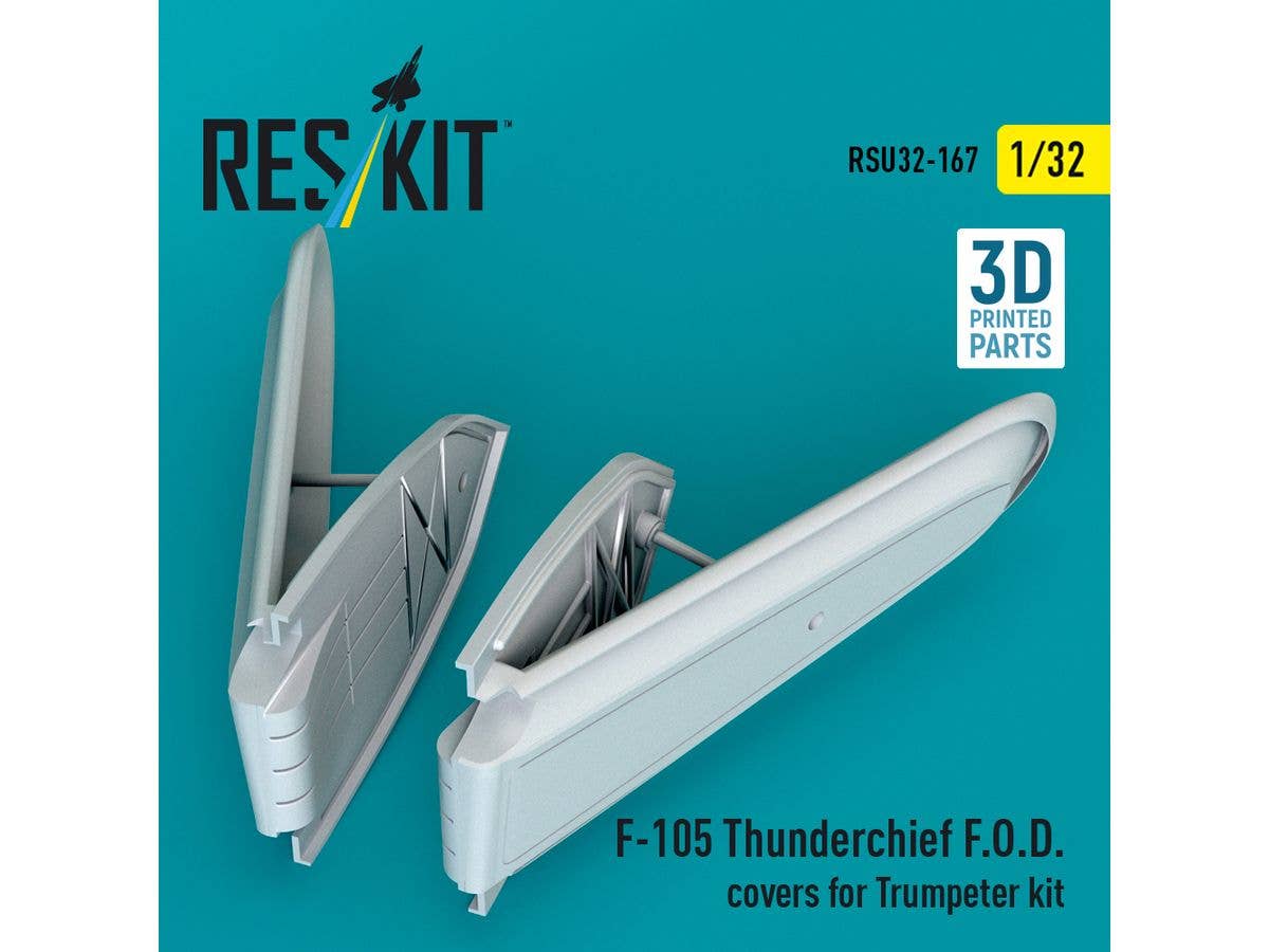 1/32 F-105 サンダーチーフ FODカバー (トランぺッター用)