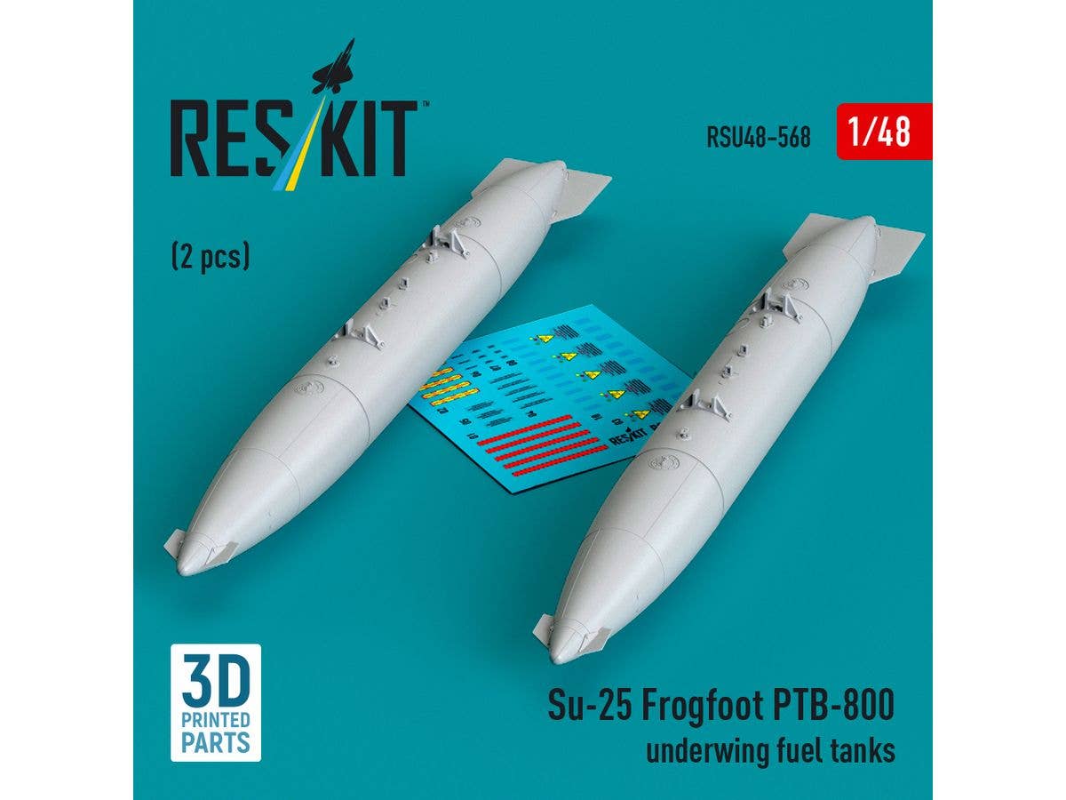 1/48 Su-25 翼下PTB-800増槽 (2個入)
