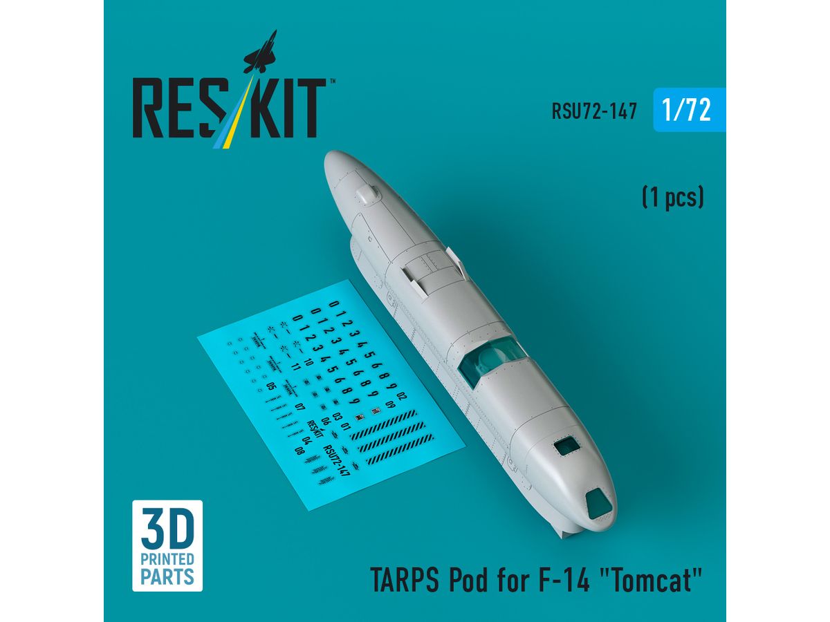 1/72 F-14 トムキャット TARPS戦術航空偵察ポッドシステム