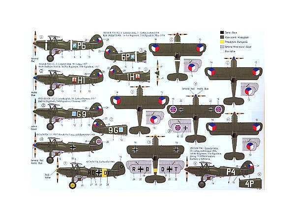 1/72 アヴィア B.534 II型