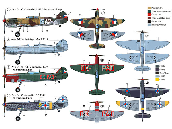 1/72 アヴィア B-135