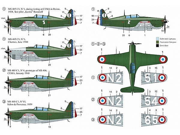 1/72 モランソルニエMS.405