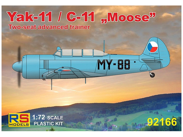 1/72 Yak-11/C-11 ムース (チェコスロバキア/ハンガリー/ポーランド/マリ)