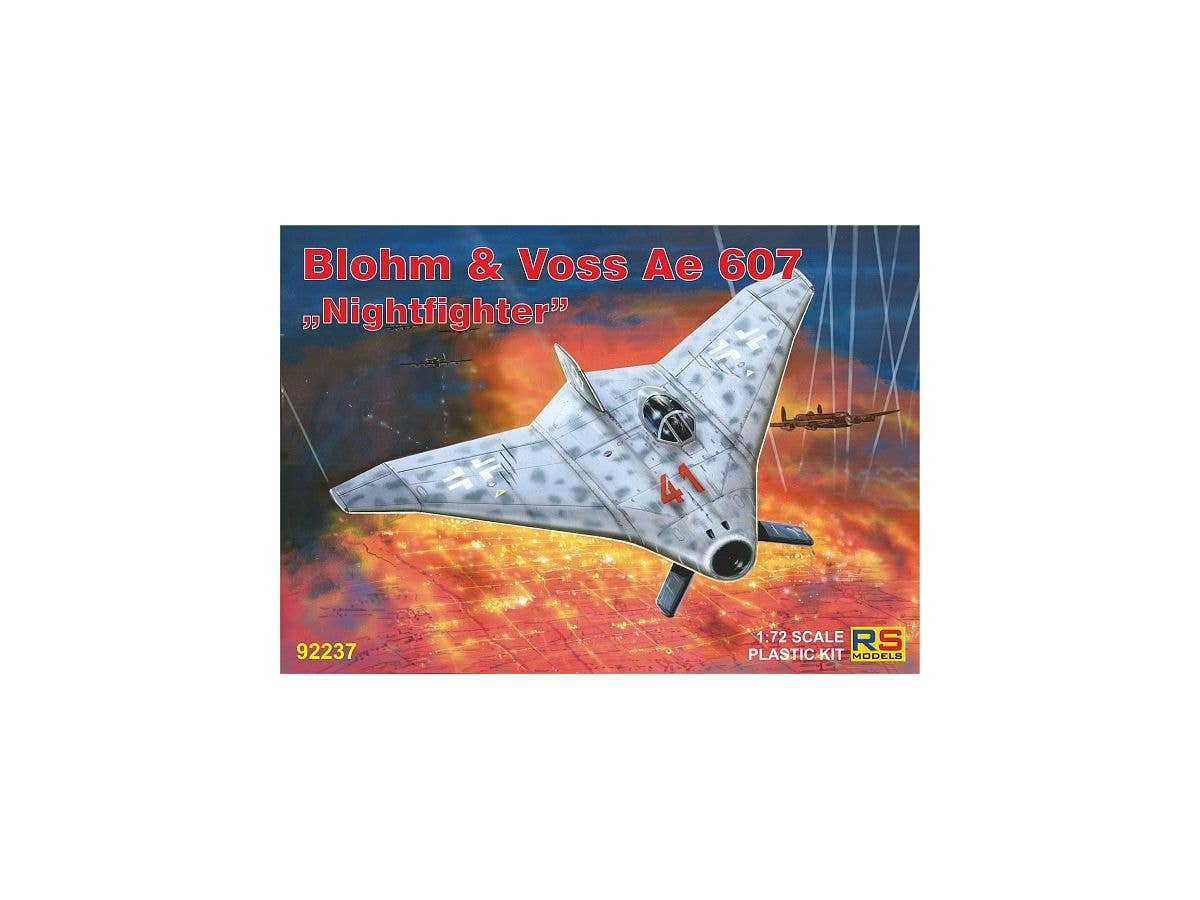 1/72 ブロム&フォス Ae 607 夜間戦闘機