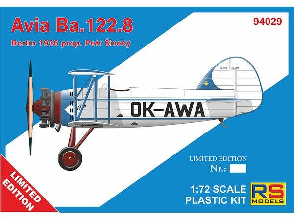1/72 アヴィア Ba.122.8 OK-AWA (限定商品)