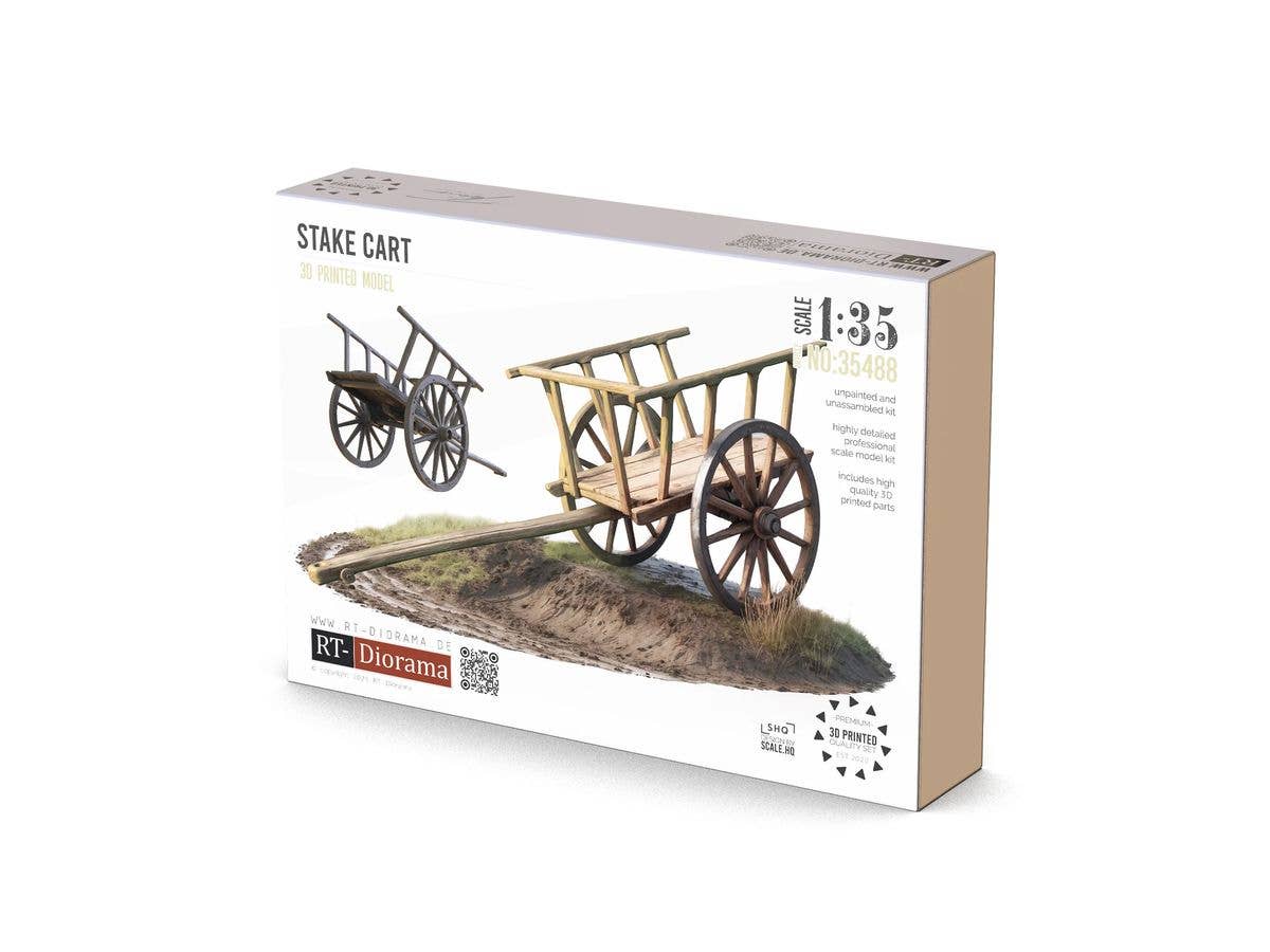 1/35 支柱付き荷車