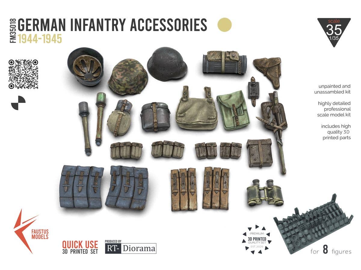 1/35 ドイツ軍歩兵装備品 (1944 - 1945)
