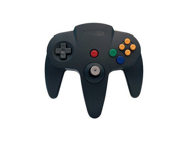 Nintendo 64用 シリカ コントローラ ブラック