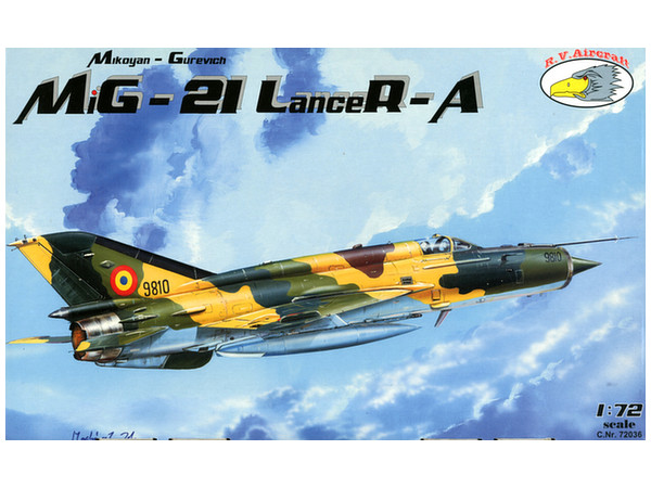 1/72 MiG-21MF ランサー A (カラーエッチング & レジンパーツ付)