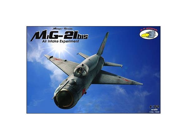 1/72 MiG-21bis エアインテーク実験機