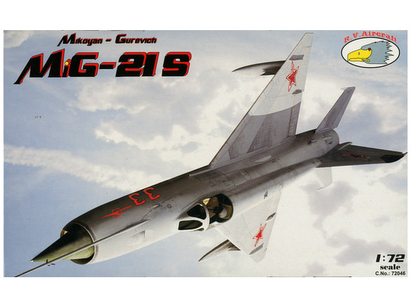 1/72 MiG-21S レジンパーツとエッチングパーツ付