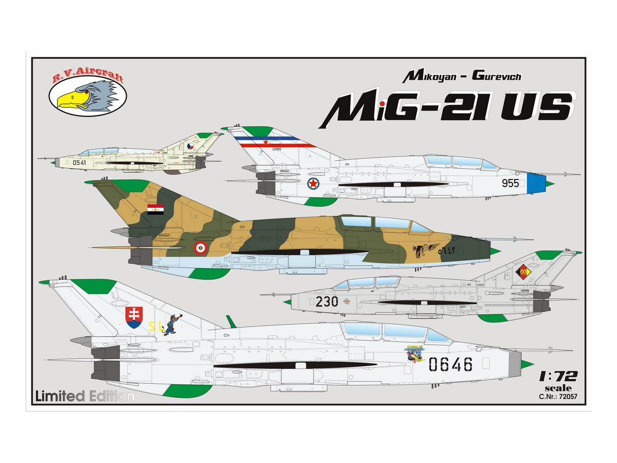 1/72 MiG-21US モンゴルB リミテッドエディション