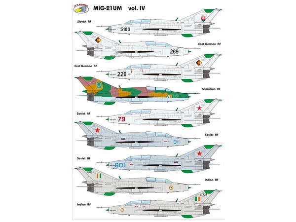 1/72 MiG-21UM "モンゴルB" デカール Vol.IV