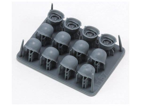 1/35 WWII アメリカ ヘルメットセット (12個入)
