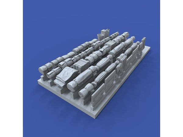 1/72 Tentpaks and bedrolls
