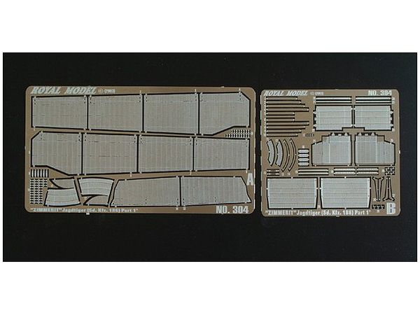 1/35 Fenders with Zimmerit-Jagdtiger (for Dragon kit)