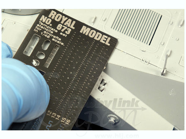 1/32 エッチング テンプレート (1/32 航空機用)