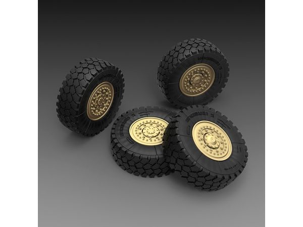 1/35 U.S. 4x4 MRAP sagged wheels