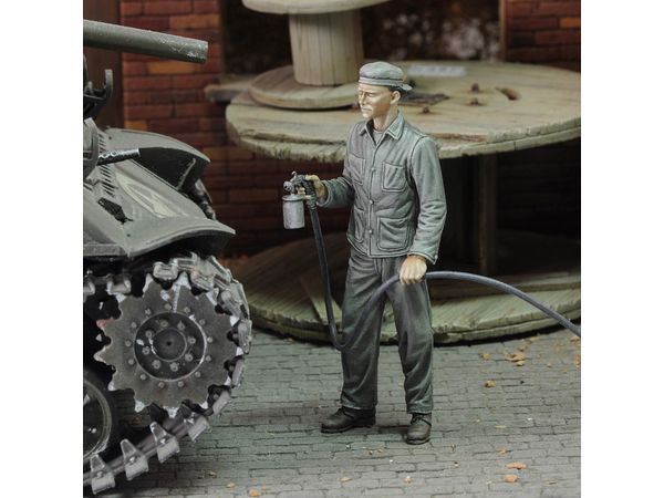 1/72 Soldier who paints - WWII