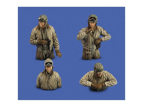 1/48 U.S. tank crew WWII