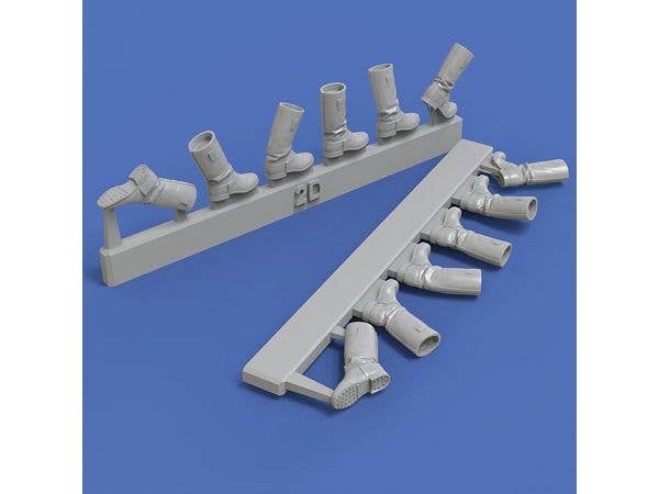 1/35 WWII ドイツ 歩兵用ジャックブーツ アソートセットNo.4(12個入)