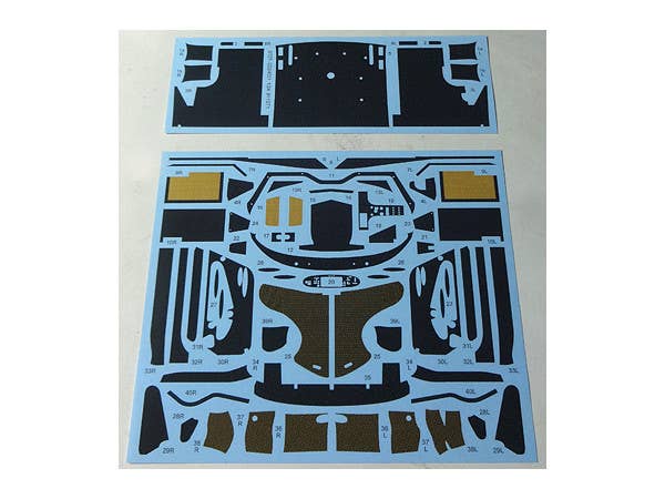 1/24 ポルシェ 911GT1 カーボンデカール (タミヤ用)