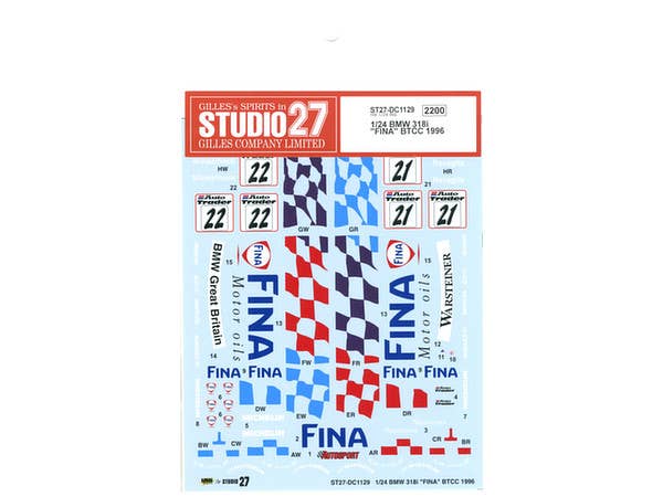 1/24 BMW 318i “FINA" BTCC 1996