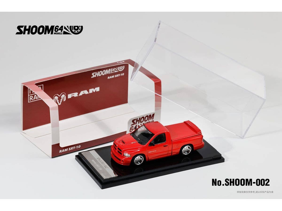 1/64 Dodge RAM SRT-10 レッド