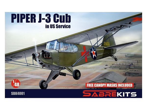 1/48 パイパー J-3カブ 米軍仕様