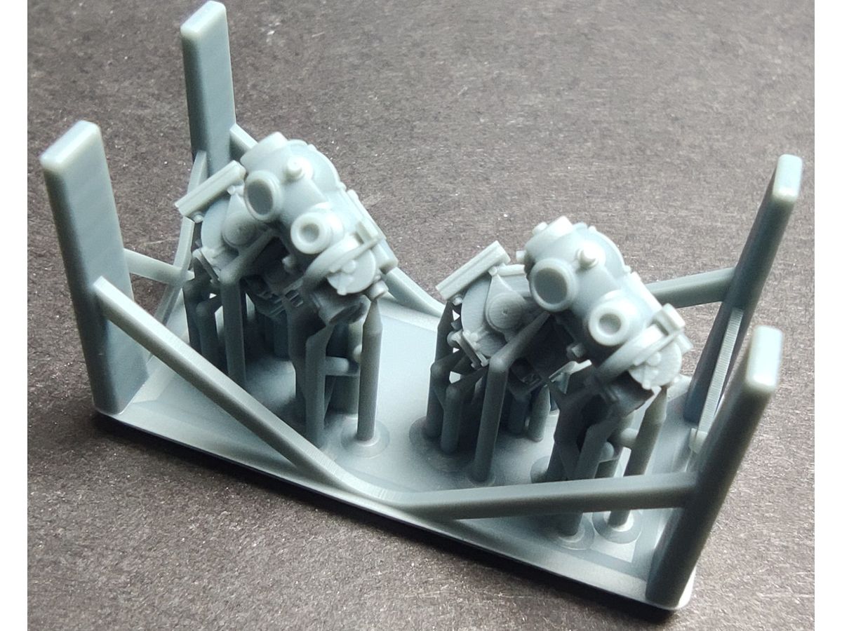 1/48 WW.II 米軍爆撃機ノルデン爆撃照準器 (2個入り)
