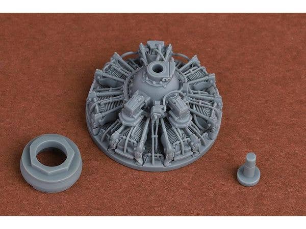 1/48 F4F-4 ワイルドキャット エンジン (エデュアルド用)