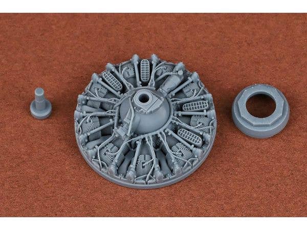 1/48 FM-2 ワイルドキャット エンジン (エデュアルド用)