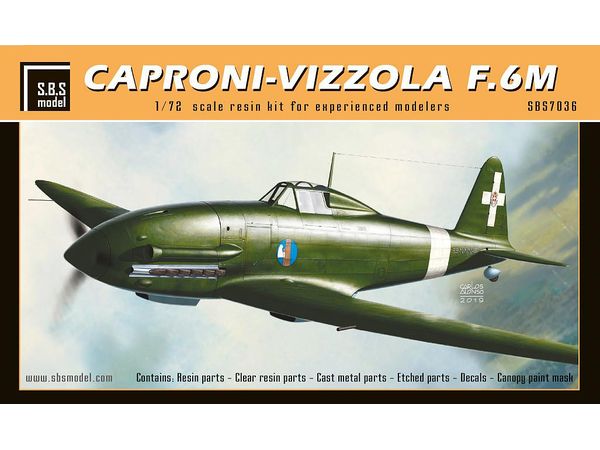 1/72 カプロニ・ヴィッツォーラ F.6M (後期型)