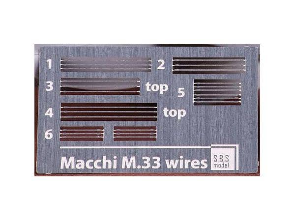 1/72 マッキ M 33 張り線エッチングパーツセット (SBS用)