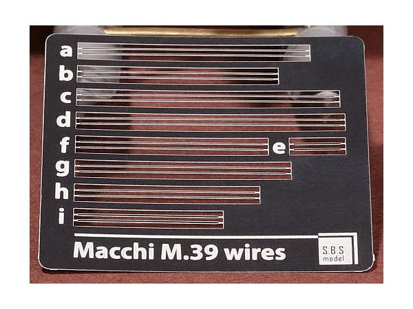 1/72 マッキ M.39 張り線エッチング パーツセット (SBS用)