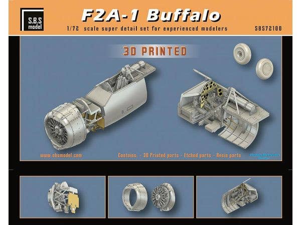 1/72 F2A-1 バッファロー スーパーディテールセット (ハセガワ用)