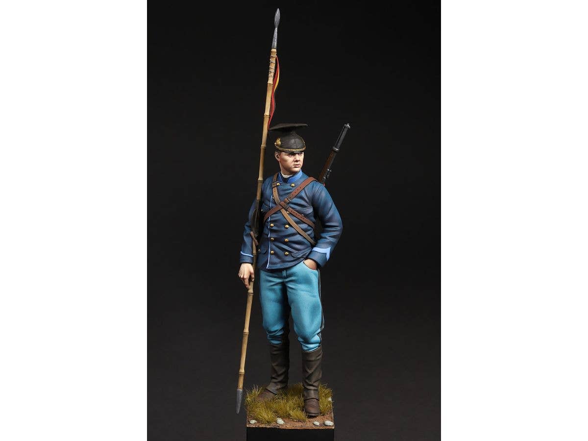 1/16 120mm WW.1 ベルギー軍 槍騎兵