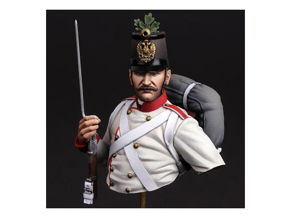 1/16 オーストリア歩兵 (ハンガリー連隊) 1850年代 胸像