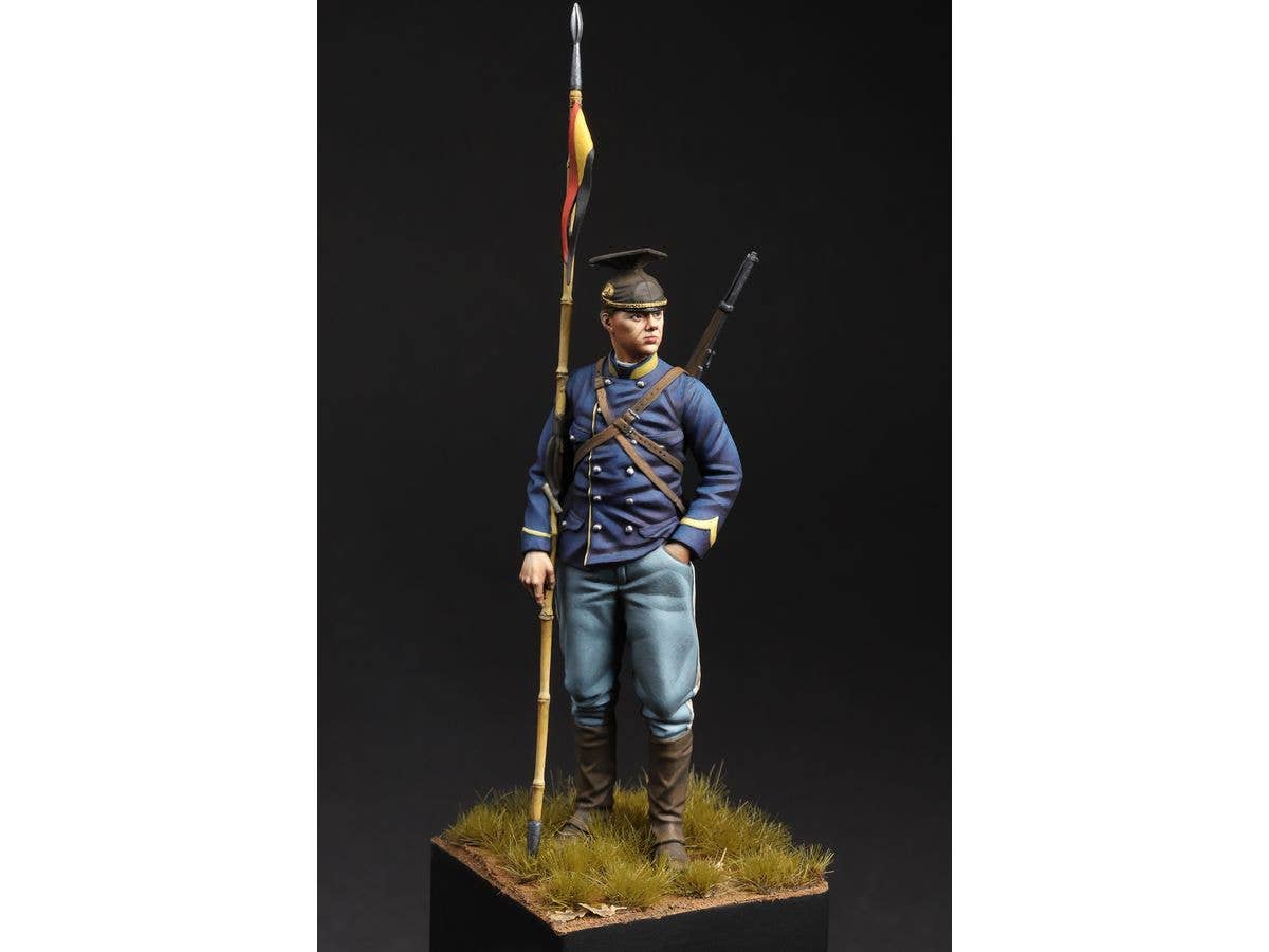 1/24 75mm WW.1 ベルギー軍 槍騎兵