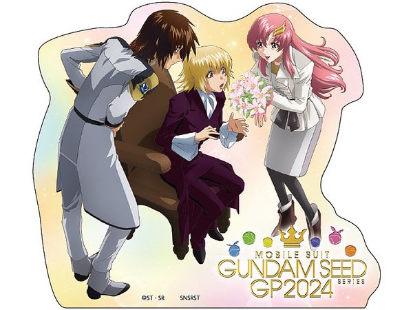 Gundam SEED GP 2024: ステッカー SEED GP カガリ・キラ・ラクス