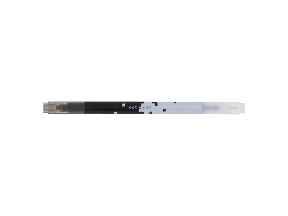 四角マーカー dot e pen (ドット・エ・ペン) ブラック